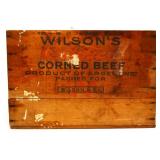 Vintage wood Wilson