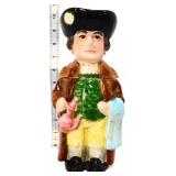 Vntg 10in figural toby mug pub owner stein