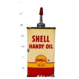 Vntg 4oz Shell Handy Oil can