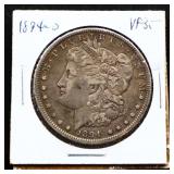 1894O Morgan silver dollar