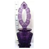 Fenton amethyst panel daisy perfume
