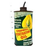 Vntg 16oz Universal graphited oiler