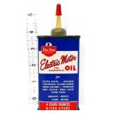 Vntg 4oz WM Penn Electric Motor Household oiler