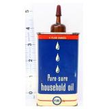 Vntg 4oz Pure Household oiler