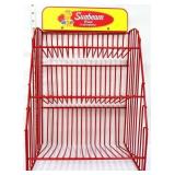 Sunbeam wire counter display rack