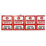 Lot of 4 Kendall Hydraulic adv stickers