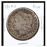 1904S Morgan silver dollar