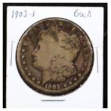 1903S Morgan silver dollar