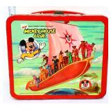 Vintage metal Mickey Mouse Club lunchbox