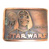 Metal Star Wars Darth Vader belt buckle