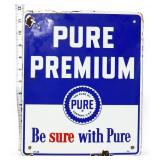 Vntg porcelain 10x12 Pure Premium pump plate