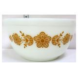 Vntg Pyrex butterfly gold #402 mixing bowl