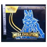 Sealed Pokemon ETB Mega Evolution card set