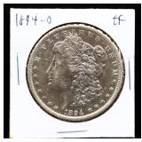 1894O Morgan silver dollar