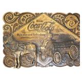 Metal Coca Cola belt buckle