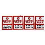 Lot of 4 Kendall GT 1 Turbo adv stickers
