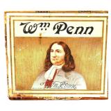 Vntg WIlliam Penn cigar box