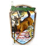 Metal 9.75x14.75 Remington Ammunition deer sign