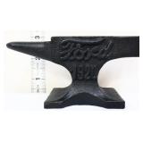 Cast iron miniature Ford anvil
