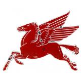Porcelain 11.75x10 Pegasus sign