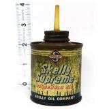 Vntg 4oz Skelly Supreme Standard oiler
