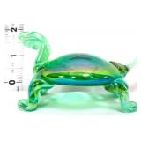Gibson green uranium turtle figure