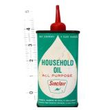 Vntg 4oz Sinclair Household Oil can