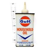 Vntg 4oz Gulf Household oiler