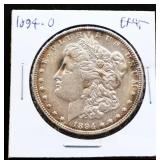 1894O Morgan silver dollar