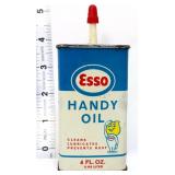 Vntg 4oz Esso Handy Oil oiler can