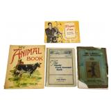 Lot of 5 vntg farm related paper adv items