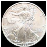 1997 silver eagle coin