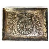 Metal FFA belt buckle