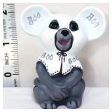 Fenton painted ghost mouse figure