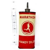Vntg 4oz Marathon Handy Oiler can