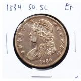 1834 bust half dollar