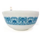 Vntg Pyrex horizon blue #403 mixing bowl