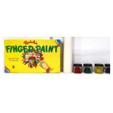 Vntg Redskin Finger Paint box w/ contents