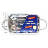 NOS faucet soap dish