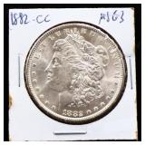 1882 Carson CIty Morgan silver dollar