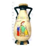 1900s Julius Dressler dbl sided 11in urn