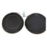 Pair black Asian pintch