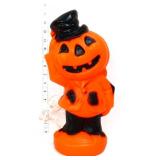 Vntg 14in pumpkin scarecrow blow mold