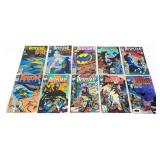 Lot of 10 comic books