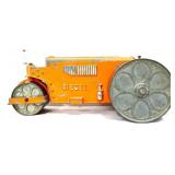 Vntg metal Hubley kiddie steam roller toy