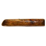 Wood 38x7.75in dough bowl