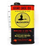 Vntg 1pt McCulloch Gear Case Oil can