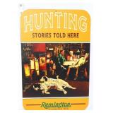 Composite wood 10x15 Remington Hunting sign