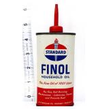 Vntg 4oz Standard Finol Household oiler