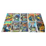 Lot of 10 comic books